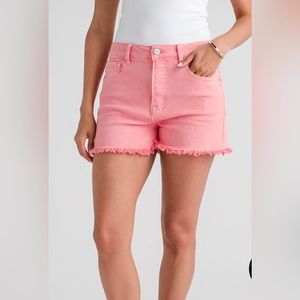Risen Cut Off Shorts 
Small - Color Flamingo
New